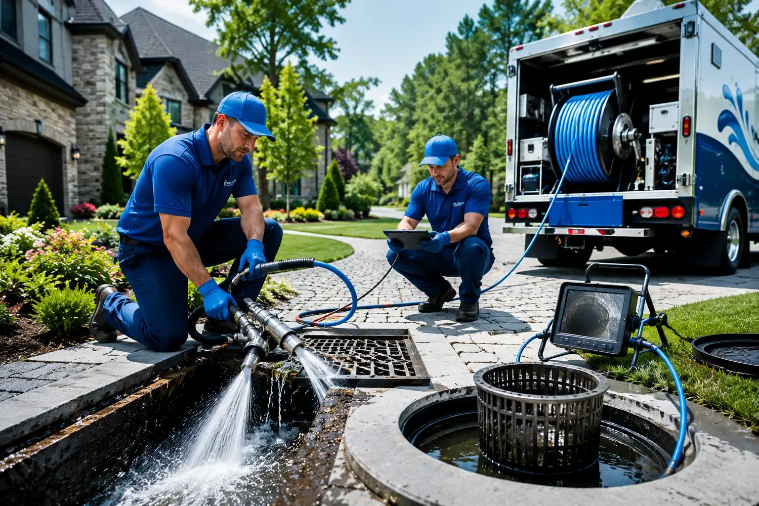 Local outdoor drain cleaning professionals in Calvin, PA