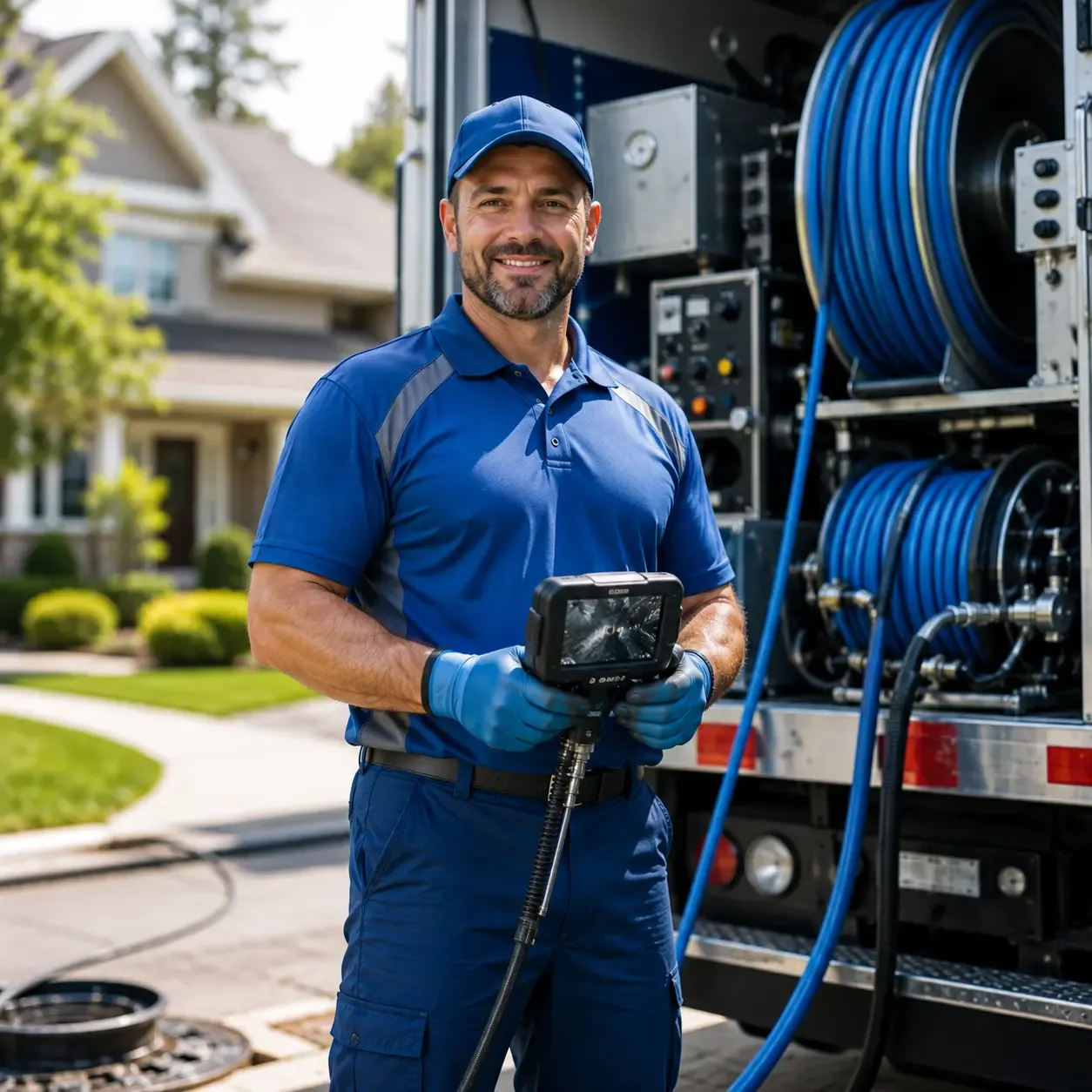 Local outdoor drain cleaning specialists in Calvin, PA